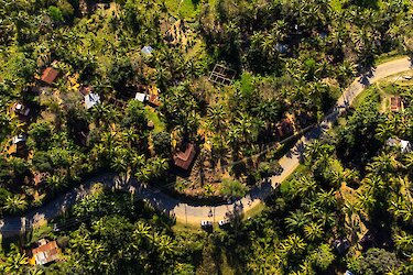 Suedtansania_Strasse_Vogelperspektive