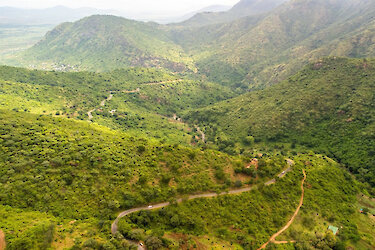Tansania Straße nach Lushoto
